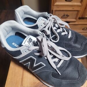 New Balance Gray and Light Gray Womens  Athletic Sneakers 574 Size 10